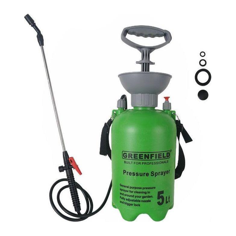 Greenfield Garden Pressure Sprayer 5L | Greenfield by KHM Megatools Corp. Greenfield Garden Pressure Sprayer 5L | Greenfield by KHM Megatools Corp.